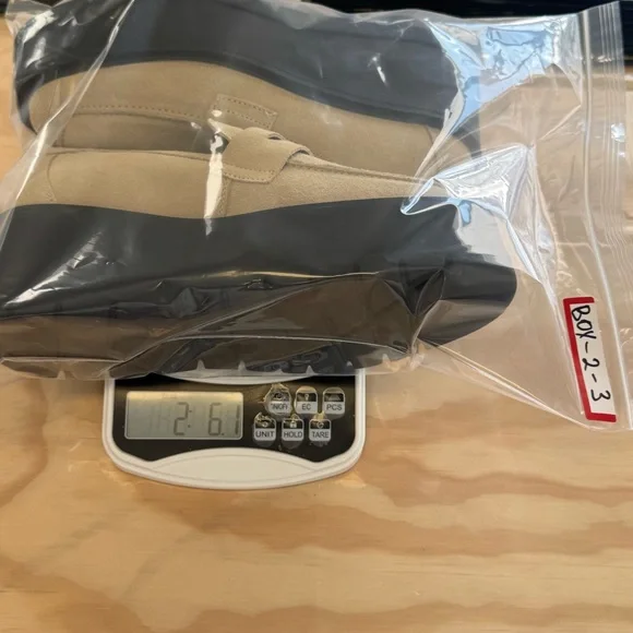 Like New Free People Nico Sand Suede Platform Loafers Sz 38 - Picture 13 of 13